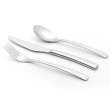 24 Piece Tablekraft Amalfi Stainless Steel Cutlery Set